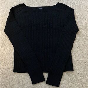 Vintage Gap Stretch Cable Knit Sweater, Size L